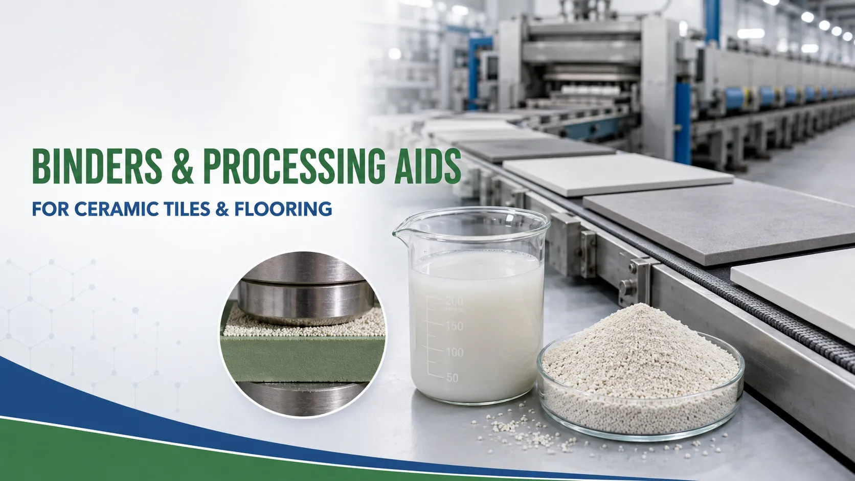 Binders and Processing Aids for Ceramic Tiles and Flooring: A Complete Guide