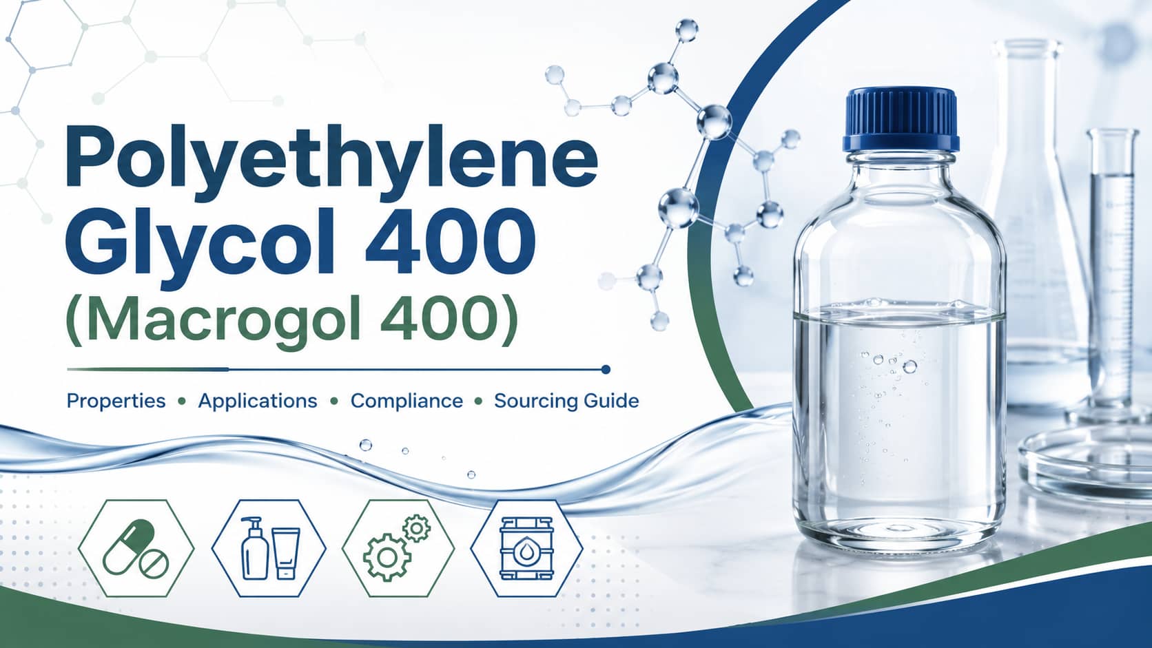 Polyethylene Glycol 400 (Macrogol 400): Properties, Applications, Compliance and Sourcing Guide
