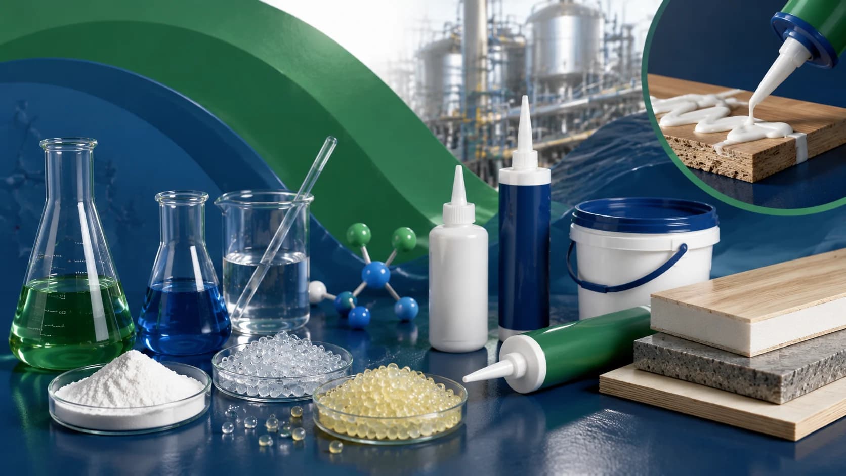 Polymers and Surfactants for Adhesive Manufacturing: Bonding Solutions