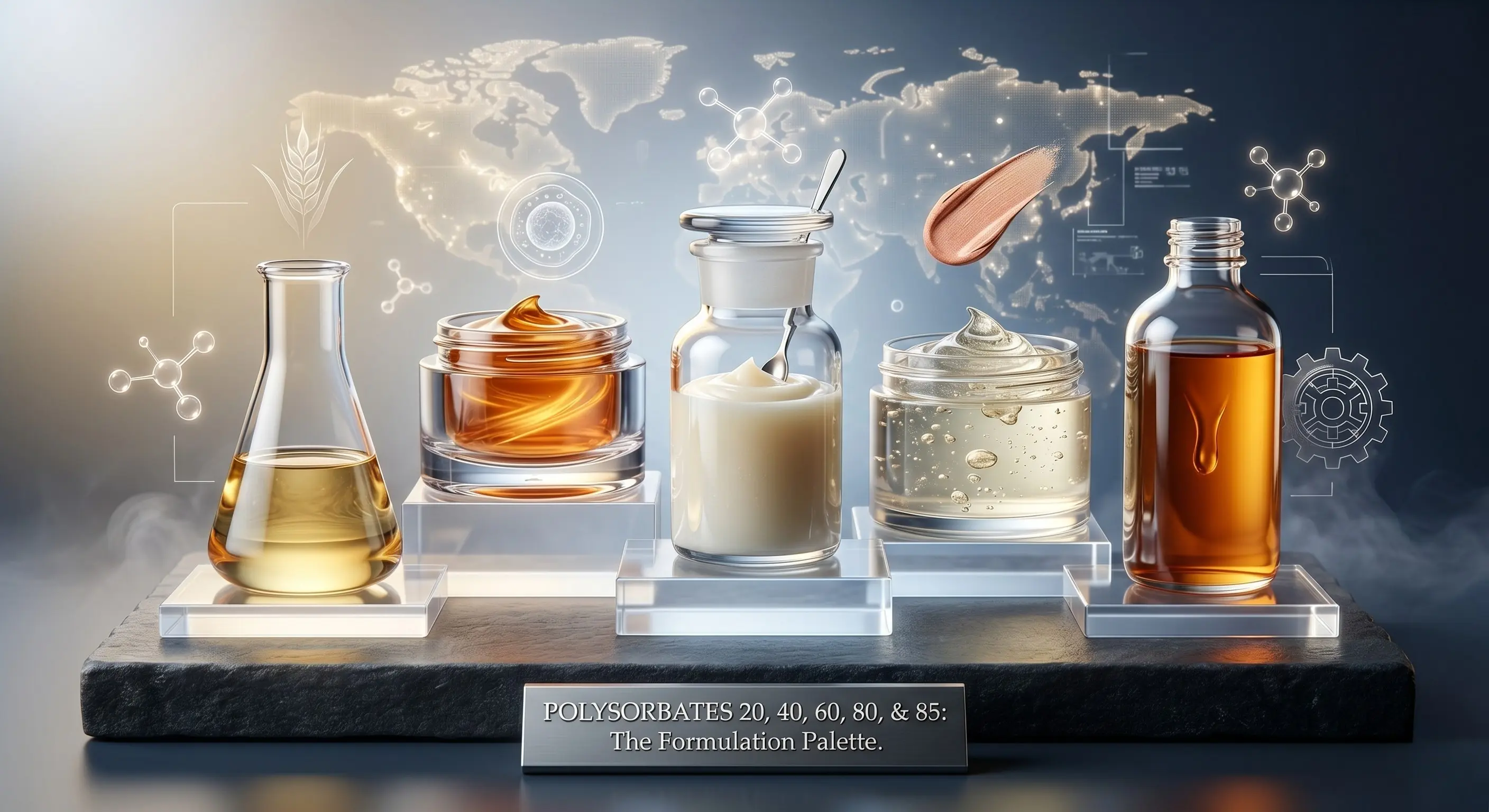Polysorbate 20, 40, 60, 80 & 85: Applications, Industrial Uses & Global Market Relevance