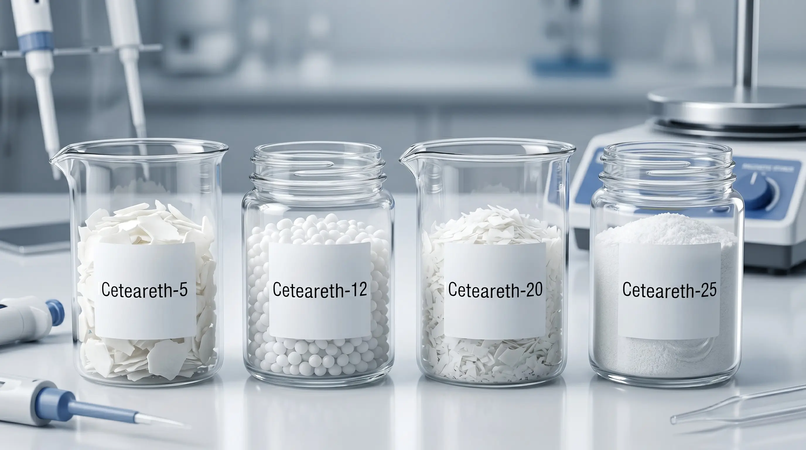 Ceteareth-5, 12, 20 & 25: Pharmaceutical-Grade Emulsifiers Powering Global Topical Formulations