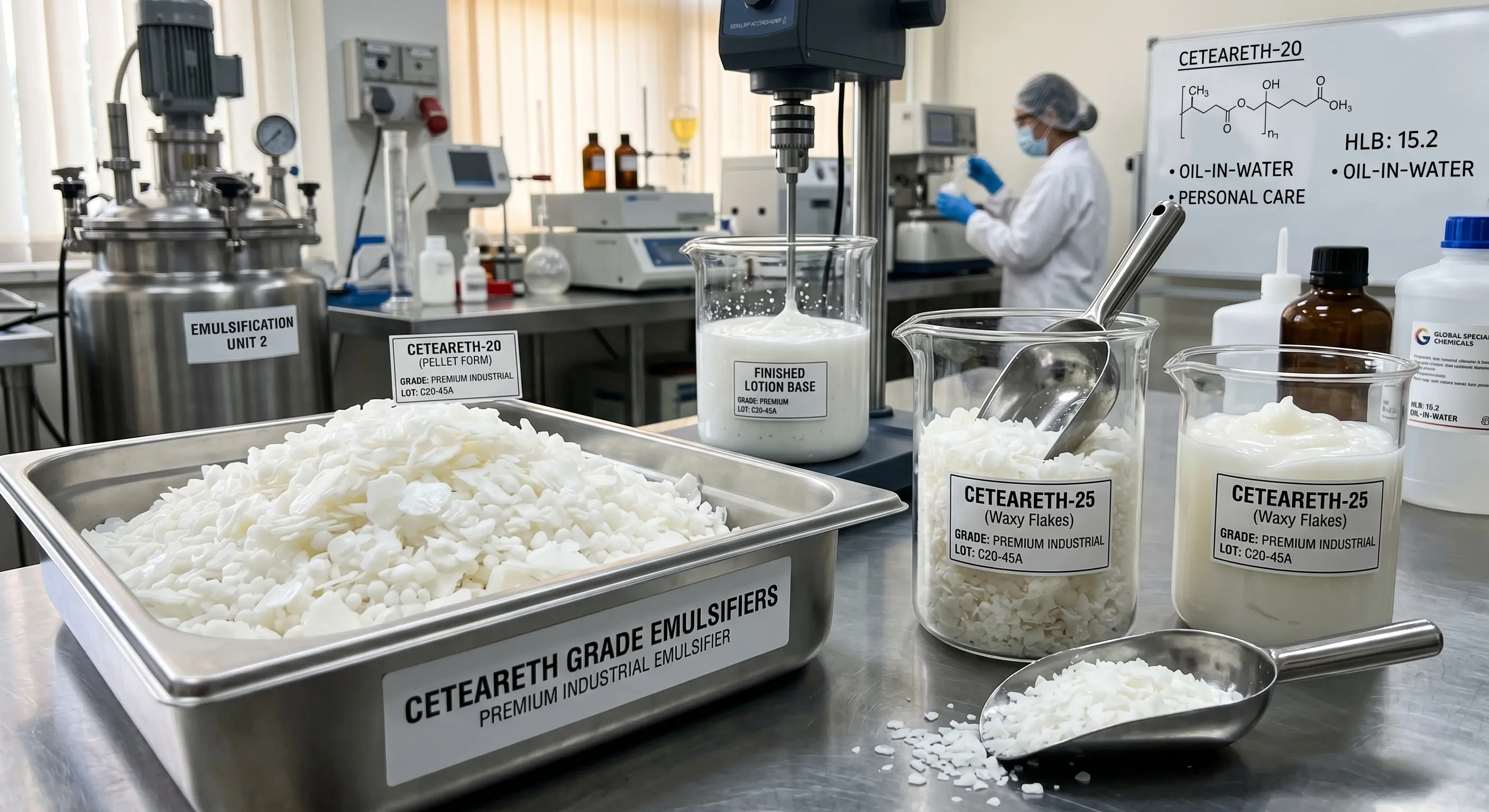 Ceteareth Grade Emulsifiers: The Multi-Grade Chemistry Powering Personal Care, Industrial and Agrochemical Formulations Globally