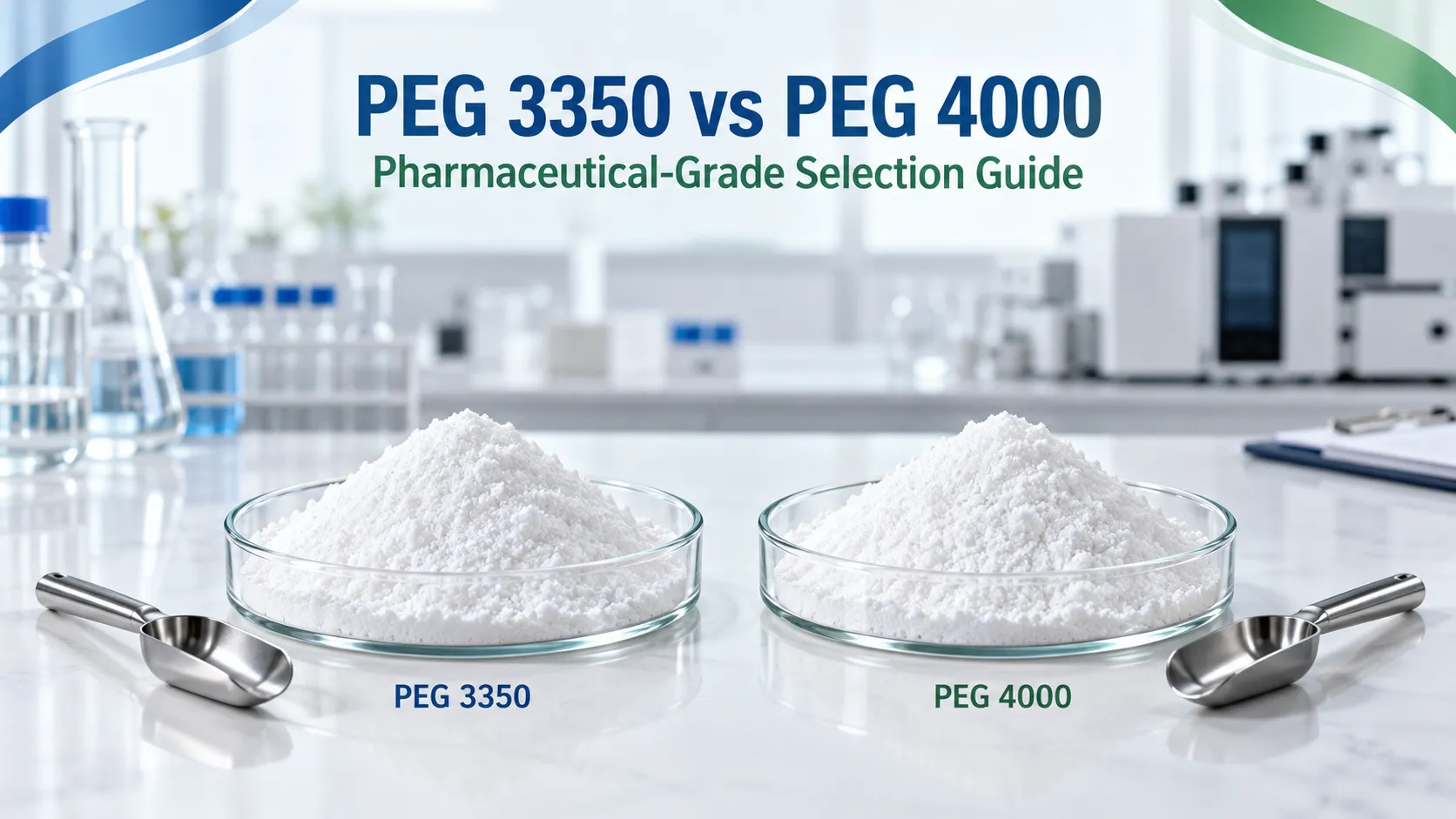 PEG 3350 vs PEG 4000: A Pharmaceutical-Grade Selection Guide