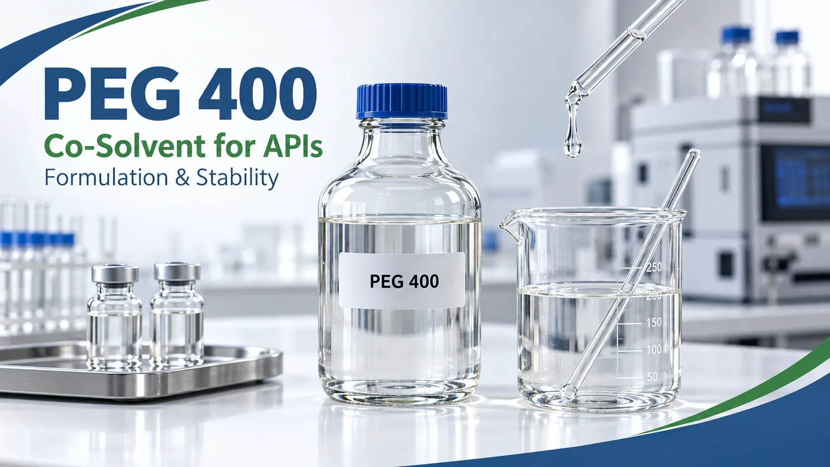 PEG 400 as a Co-Solvent for Poorly Water-Soluble APIs: Formulation and Stability Considerations