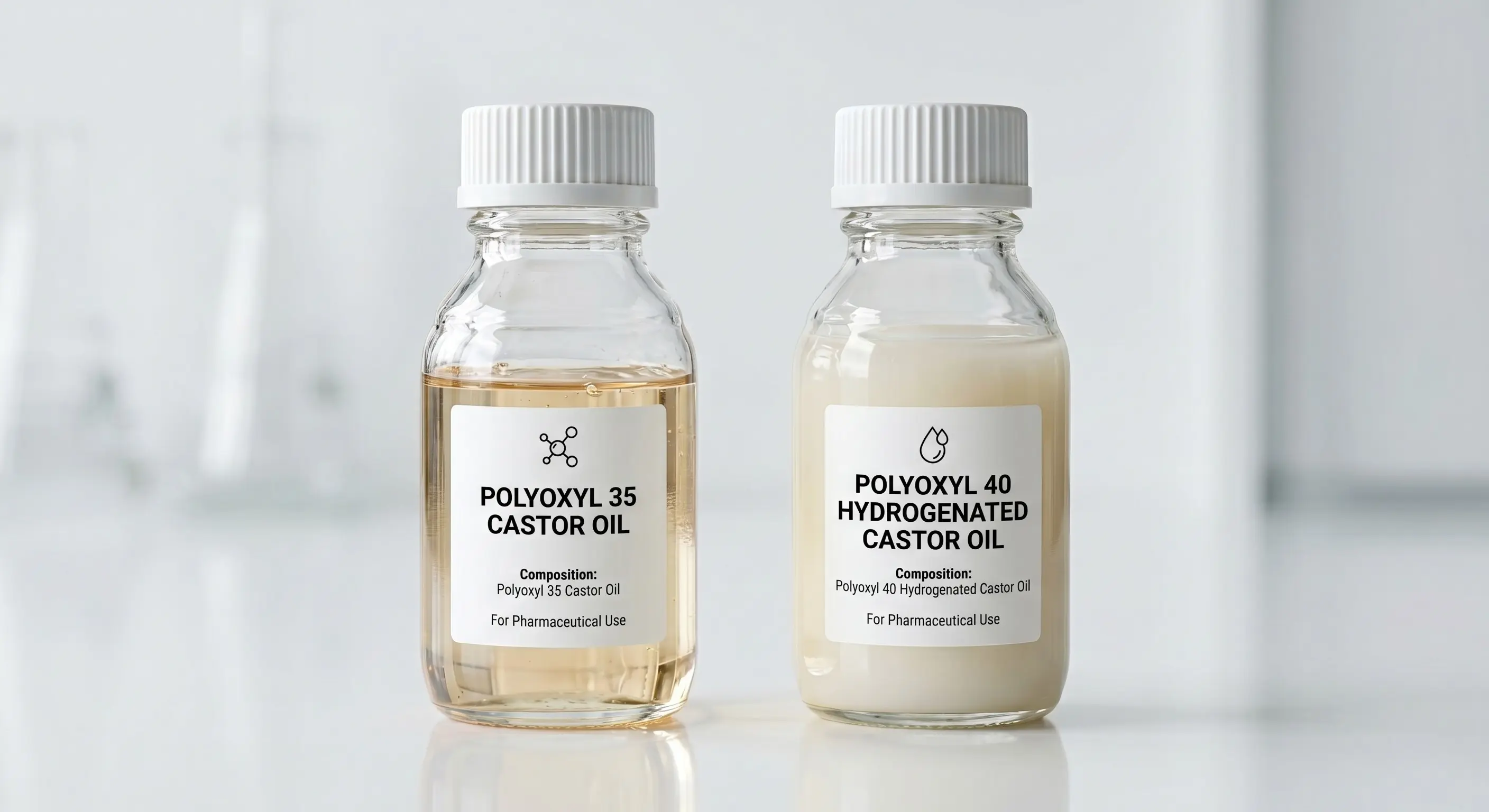 Polyoxyl 35 Castor Oil and Polyoxyl 40 Hydrogenated Castor Oil: Pharmaceutical Applications, Global Demand and Formulation Advantages