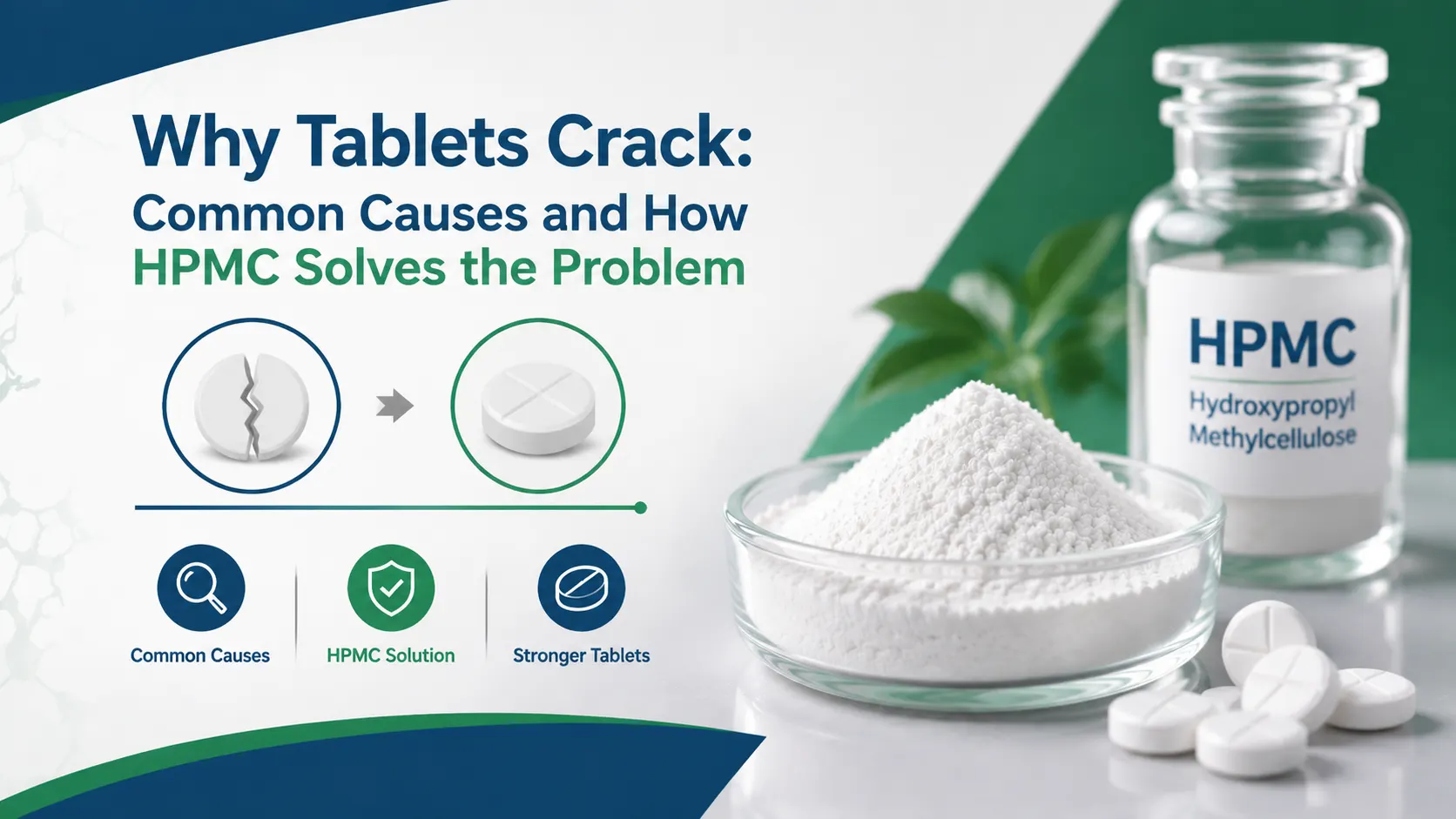 Why Tablets Crack: Common Causes and How HPMC Solves the Problem