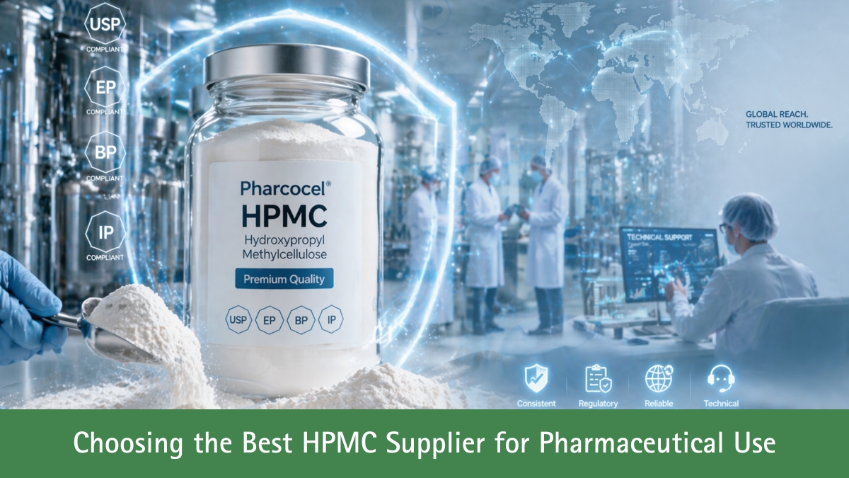Choosing the Best HPMC Supplier for Pharmaceutical Use