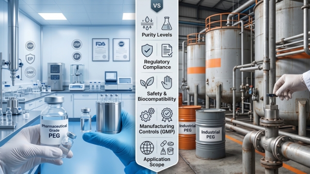 Differences Between Pharmaceutical Grade PEG and Industrial PEG