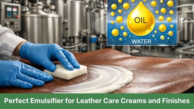 Perfect Emulsifier for Leather Care Creams and Finishes