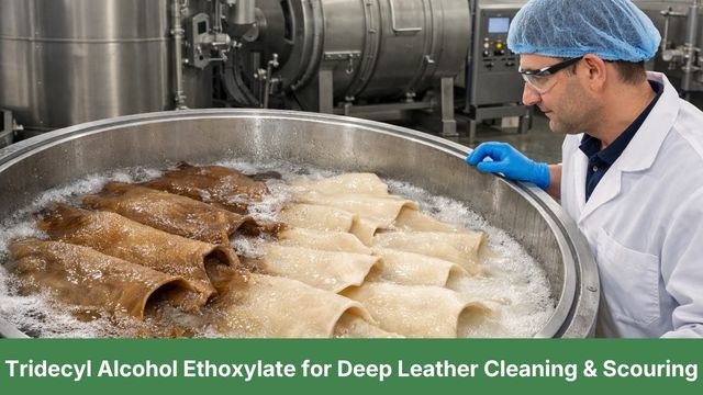 Tridecyl Alcohol Ethoxylate for Deep Leather Cleaning & Scouring