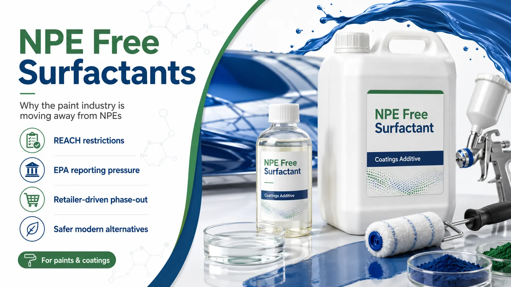 Why the Paint Industry Is Moving Toward NPE Free Surfactants